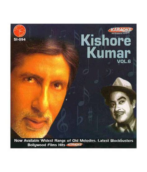 Kishore Kumar Vol 6 Hindi Audio Cd Karaoke Buy Online At Best Price In India Snapdeal