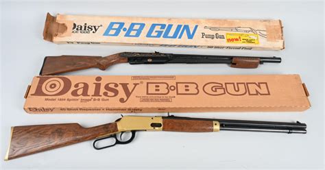 Sold Price Daisy Bb Guns W Boxes March Am Edt