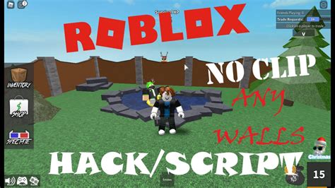 Roblox Noclip Any Game Hackscript Youtube