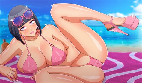 Rule 34 Beach Big Breasts Bikini Blush Boruto Naruto Next