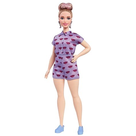 Mattel Barbie Fashionistas Lavendar Kiss Curvy Doll Fbr37 Fjf40 Toys Shopgr