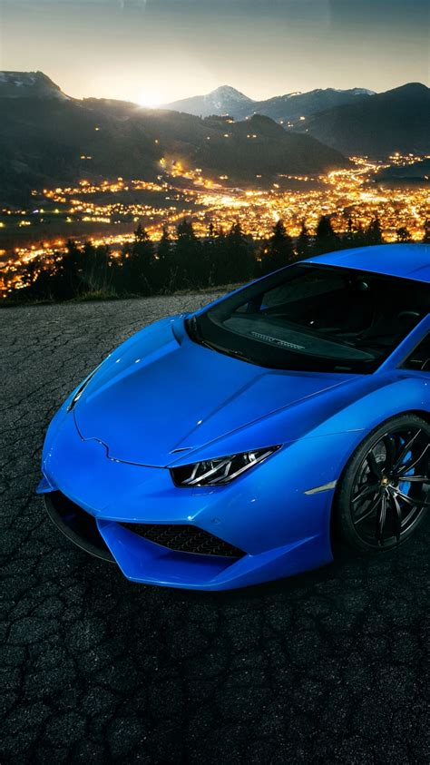 Lamborghini Huracan Blue Wallpaper Hd Body Art And Painting