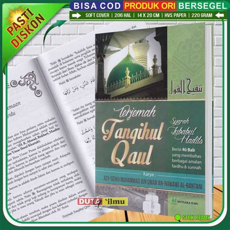 Terjemahan Kitab Tanqihul Qoul  Free Download Terjemah PDF