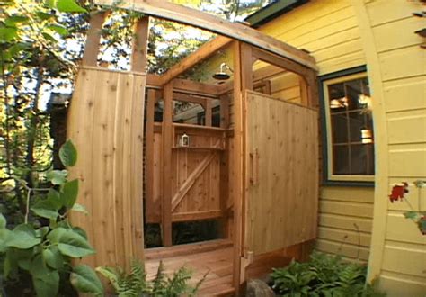 How To Build An Outdoor Shower Cottage Life