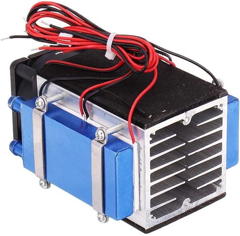 jp luziwen 4チップ12v 280w半導体電子冷凍モジュール水ヒートシンクセミコンダクタークーラーの冷却 ホビー