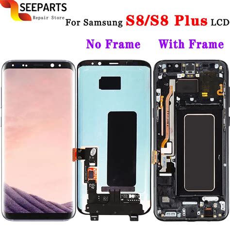 New Tested For Samsung S8 Lcd Replacement For Samsung Galaxy S8 Plus