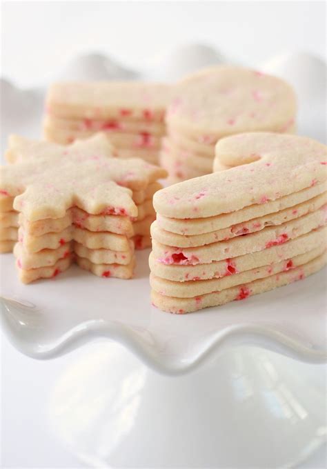 Candy Cane Cut Out Sugar Cookies Sweetopia