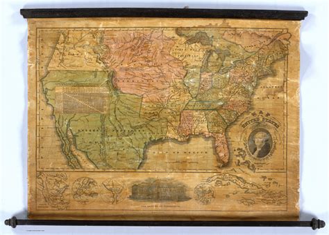 Map Of The United States Compiled From The Most Authentic Sources
