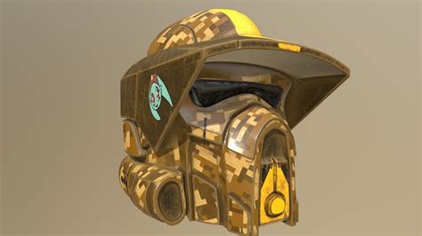 Waxer Helmet Clone Wars Arf Trooper 3d Model By Yaro 509c815
