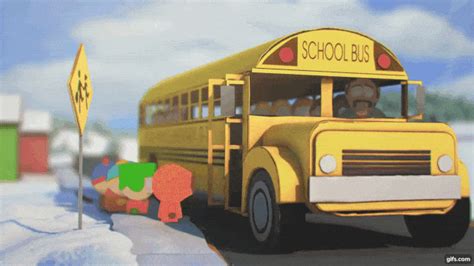 South Park Bus Animated 