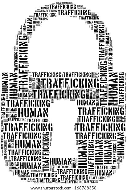 Tag Word Cloud Human Trafficking Related Stock Illustration 168768350