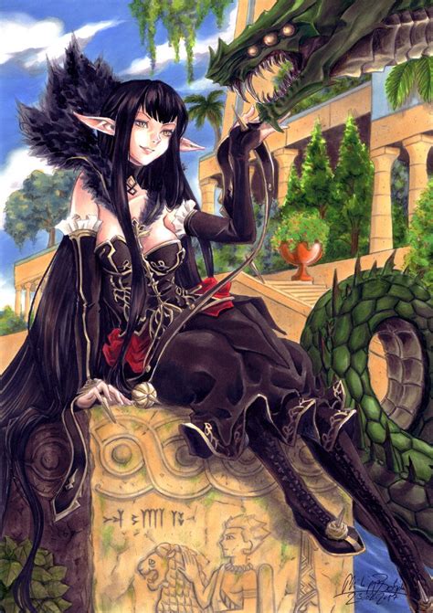 The Hanging Gardens Of Semiramis By Abbadon82 Semiramis Fate Assassin Of Red Fate Stay Night