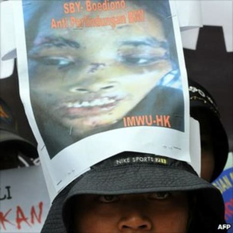 Indonesia Maid Killed In Saudi Arabia Bbc News