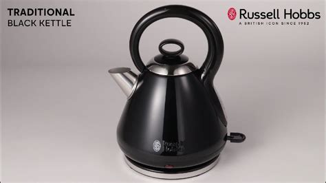 Traditional Kettle Black 26410 Russell Hobbs Youtube