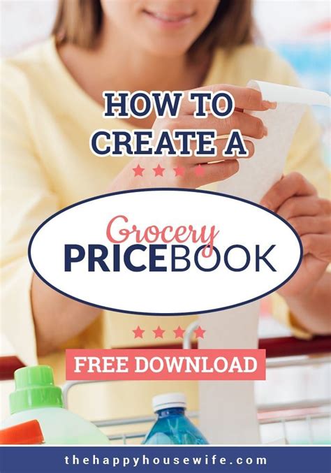Always Get The Lowest Price On Groceries With A Grocery Price Book