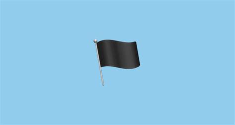 🏴 Bandera Negra Emoji On Whatsapp 223272