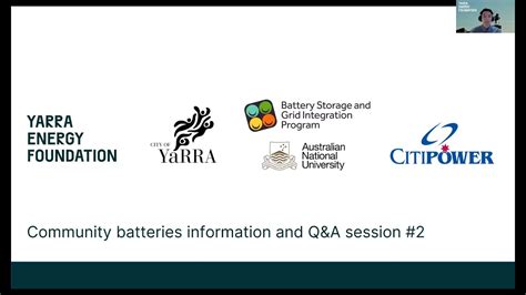 Community Battery Initiative In The City Of Yarra An Introduction And