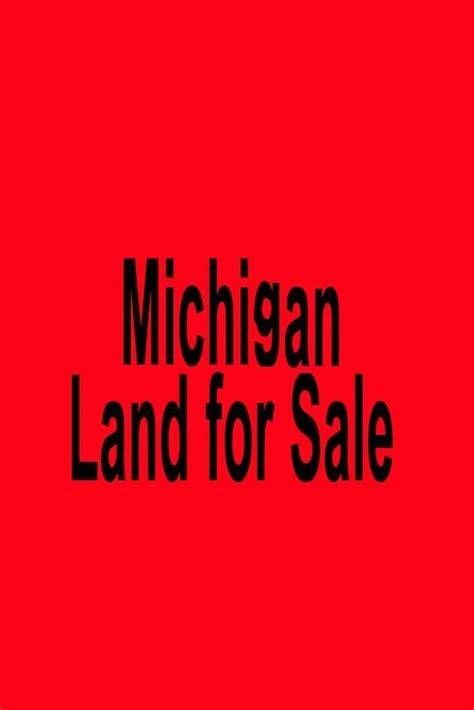 Michigan Land For Sale