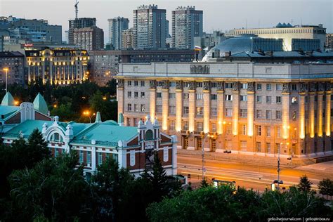 Novosibirsk The View From Above · Russia Travel Blog