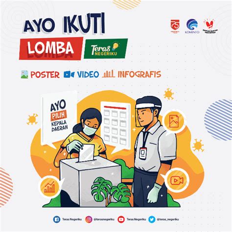 Lomba Buat Poster Video Infografis Total Hadiah Puluhan Juta Rupiah