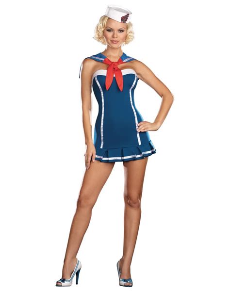 Sailor Stormy Sky Navy Pin Up Girl Costume