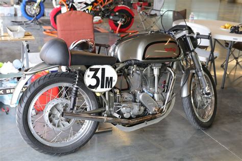 Oldmotodude Norton Manx Number 31m Spotted At The 2018 Bonneville Gp