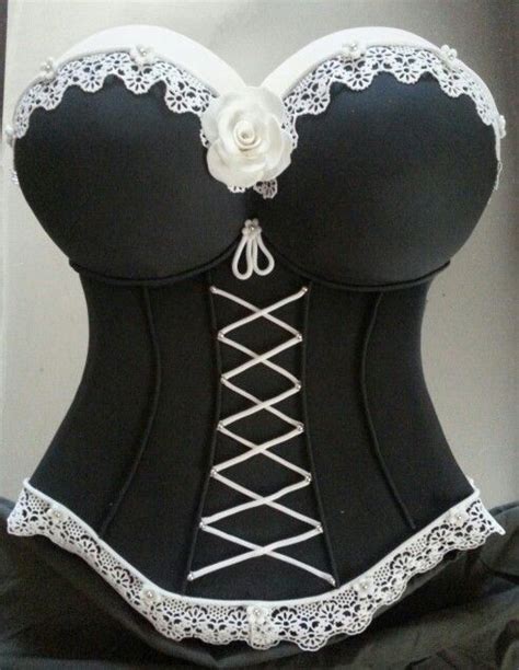 30th Corset Cake Turned Out Really Well Lingerie Cake Bra Cake Corset Cake Lingerie Cookies