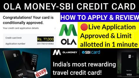 To accumulate more credits or reward points, users need to use it. Ola Money SBI Credit Card Review, Benefits & Unboxing