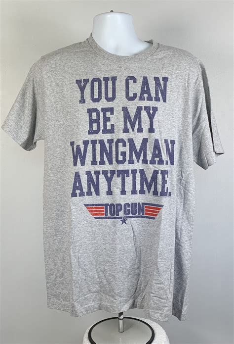 Old Navy Top Gun You Can Be My Wingman Anytime T Shirt Mens Large Nwot