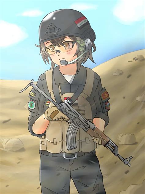 Pin En Anime Militar