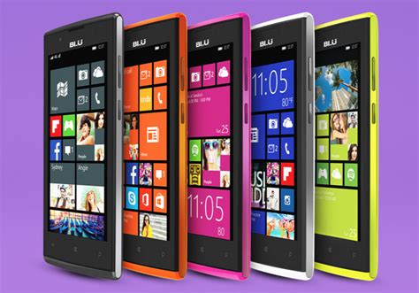 Blu Brings Its Colorful And Very Affordable Windows Phones To Europe