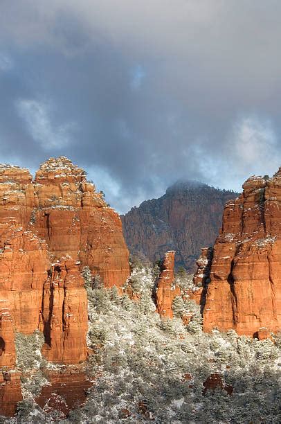 Sedona Snow Arizona Winter Stock Photos Pictures And Royalty Free Images
