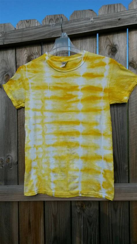 Tie Dye Shirt Yellow Tie Dye Shirt Yellow By Messymommastiedyes
