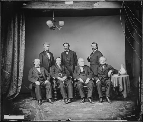 The final article summarized the first ten, and accused johnson of failing to execute the reconstruction acts. Andrew Johnson Impeachment Committee (Names of Pictured ...