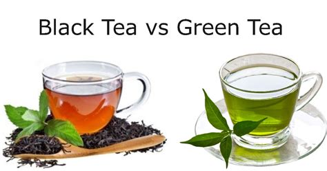 The Great Tea Debate Black Tea Vs Green Tea Hematic Food