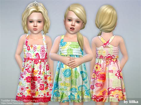 Toddler Dresses Collection P43 By Lillka At Tsr Sims 4 Updates