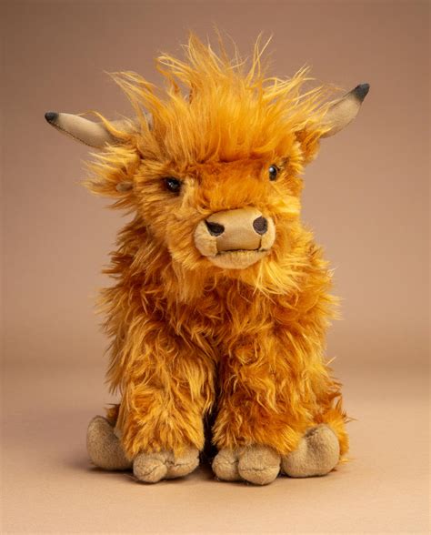 Handmade Highland Cow Scottish Soft Toy T Send A Cuddly