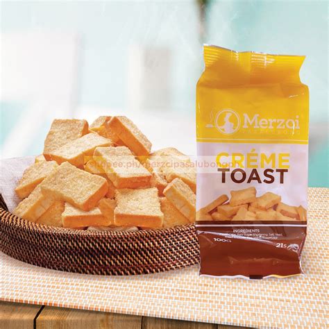 Merzci Creme Toast 21s 100g Best Bacolod Pasalubong Products Shopee