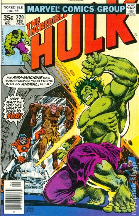 Incredible Hulk Comic Books Issue 220