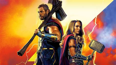 Thor Y Jane Foster En Thor Amor Y Trueno Fondo De Pantalla 4k Hd Id10325