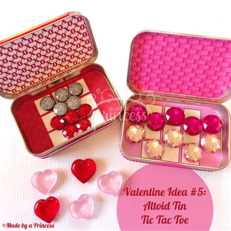 Valentine Idea 5 Altoid Tin Tic Tac Toe Download Made By A Princess