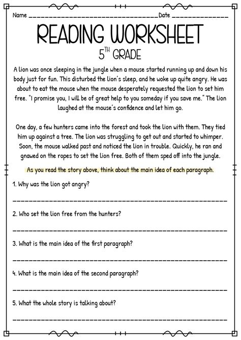16 Best Images Of Text Structure Paragraphs Worksheets Free 5th Grade