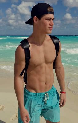 Shirtless Male Muscular Athletic Beach Hunk Frat Jock Beefcake PHOTO X F EBay