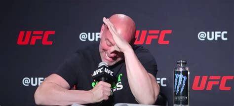 Ufc Boss Dana White Seemed Embarrassed When Asked If Ever Came Close To
