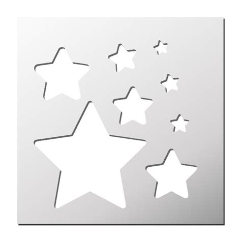 Pochoir Etoiles | Pochoir etoile, Pochoirs imprimables gratuits, Pochoir