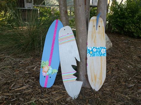 Surf Boards Made Out Of Ceiling Fan Blades Craft Paper Ribbon And