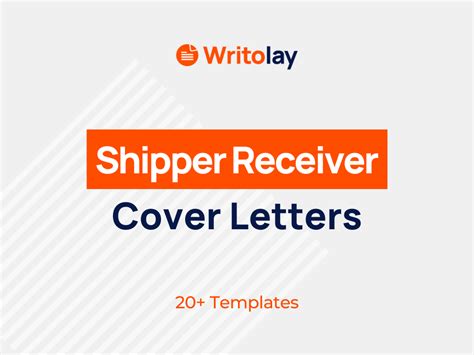 Shipper Receiver Cover Letter Example 4 Templates Writolay