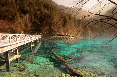Most Beautiful Lake Jiuzhaigou National Park In China