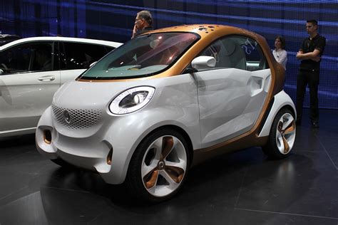 Smart Forvision Electric Car Concept Frankfurt Live Photos