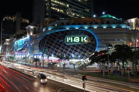 The Mbk Shopping Mall In Bangkok